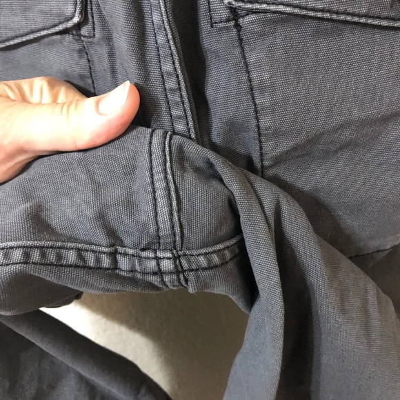 Anthropologie Wanderer High Rise Cargo Pants in Gray - Size 28 - Picture 11 of 14